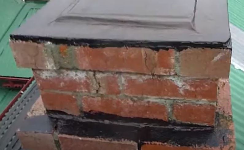 How to Seal and Waterproof Chimney Top With Liquid Rubber