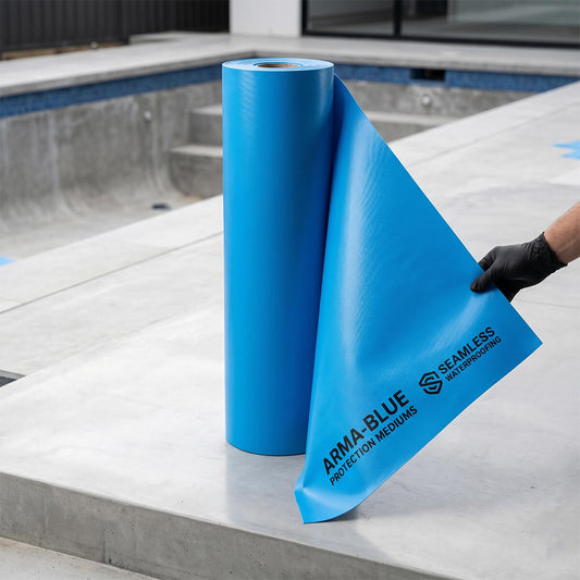 Arma-Blue Self-Adhesive Protection Medium - 25m X 1.2m